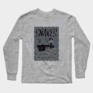 Snake in the grass Long Sleeve T-Shirt